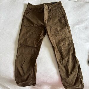 Vince Women’s Olive Green Straight Leg Pants